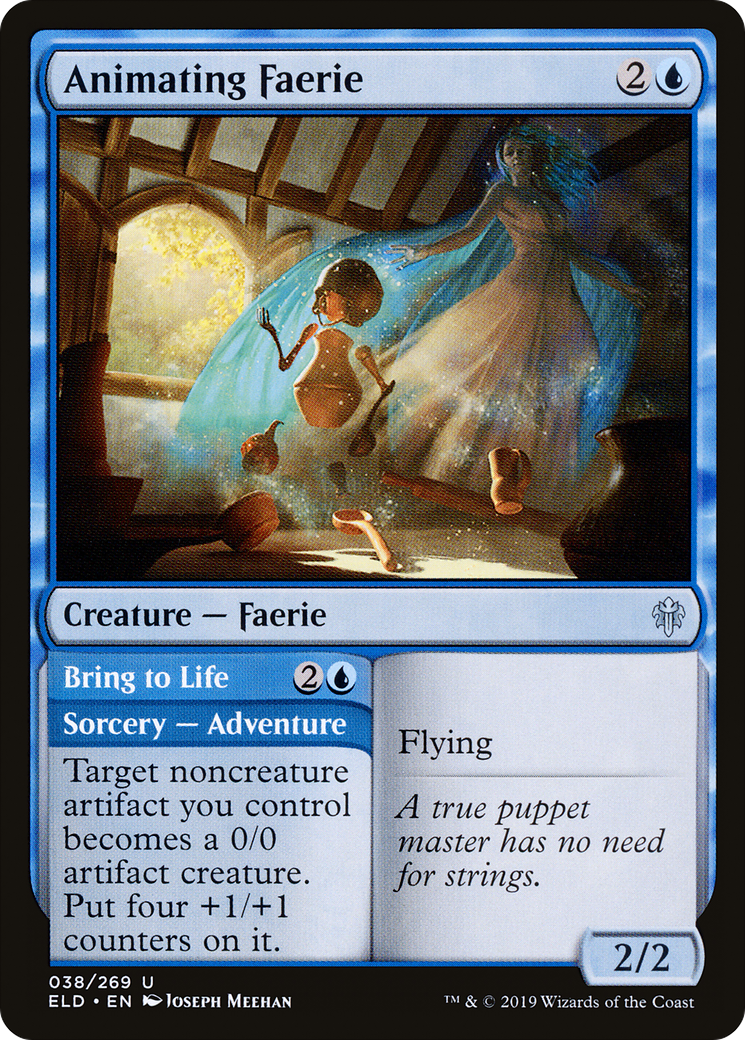 Animating Faerie (ELD-038) [Throne of Eldraine]