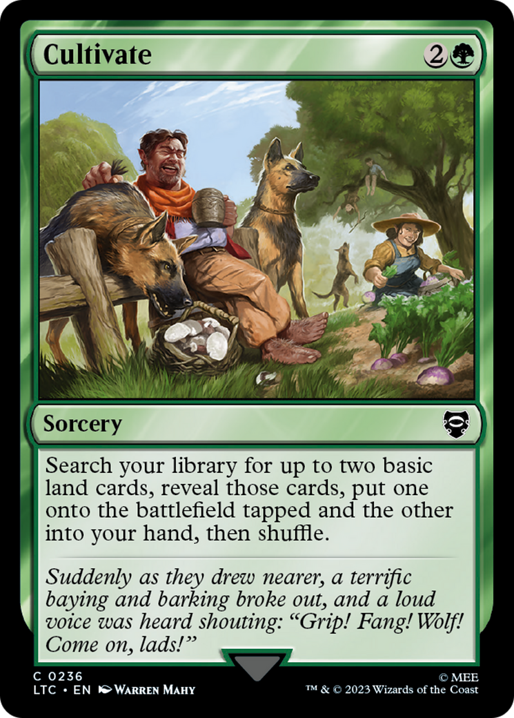 Cultivate (LTC-236) [Tales of Middle-earth Commander]