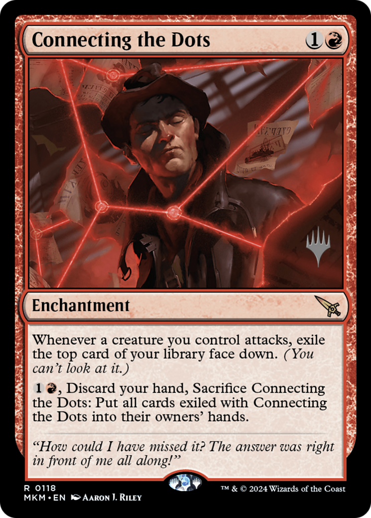 Connecting the Dots (PPMKM-118) [Promo Pack: Murders at Karlov Manor Promos] Foil