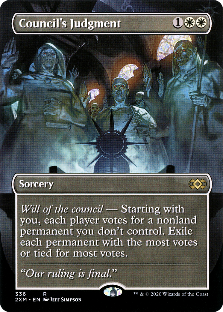 Council's Judgment (Borderless) (2XM-336) [Double Masters]