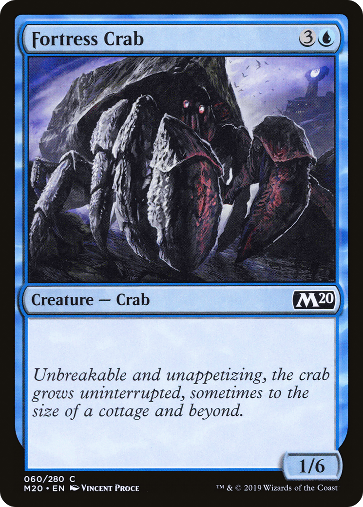 Fortress Crab (M20-060) [Core Set 2020]