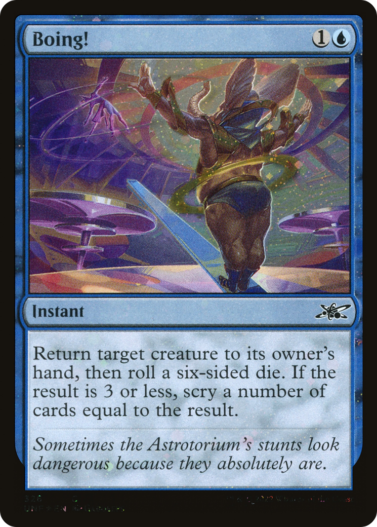 Boing! (Galaxy Foil) (UNF-326) [Unfinity] Foil