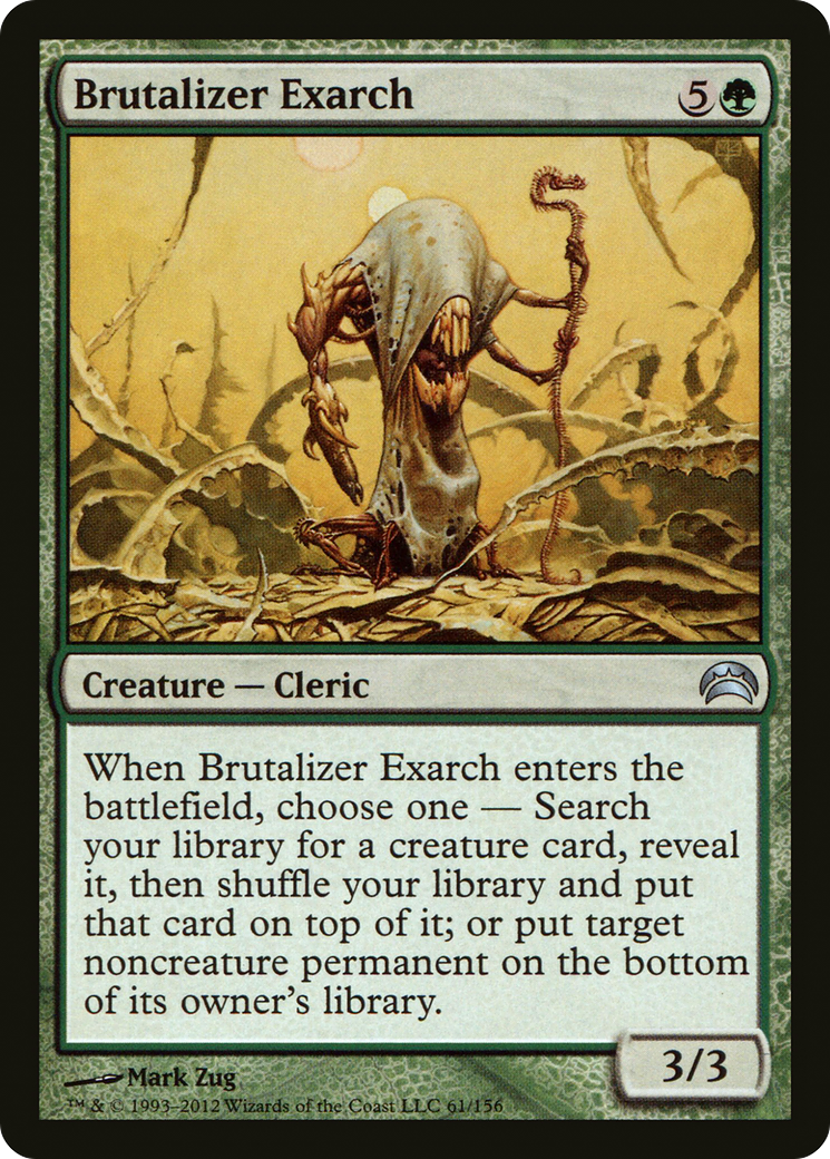 Brutalizer Exarch (PC2-061) [Planechase 2012] Foil
