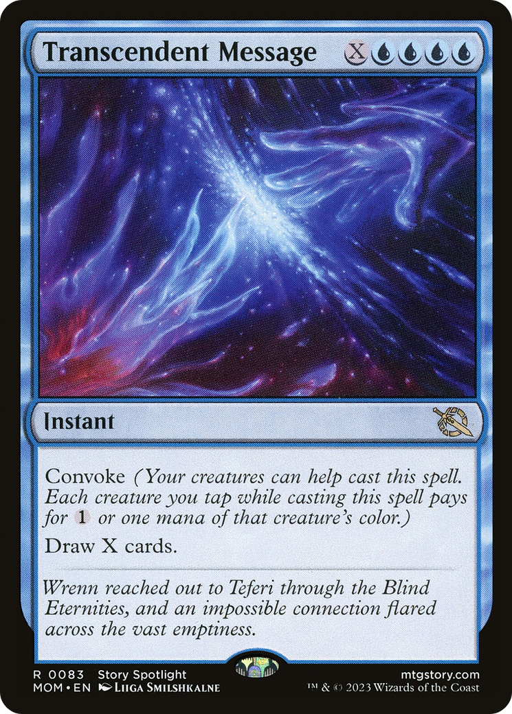 Transcendent Message (MOM-083) [March of the Machine]