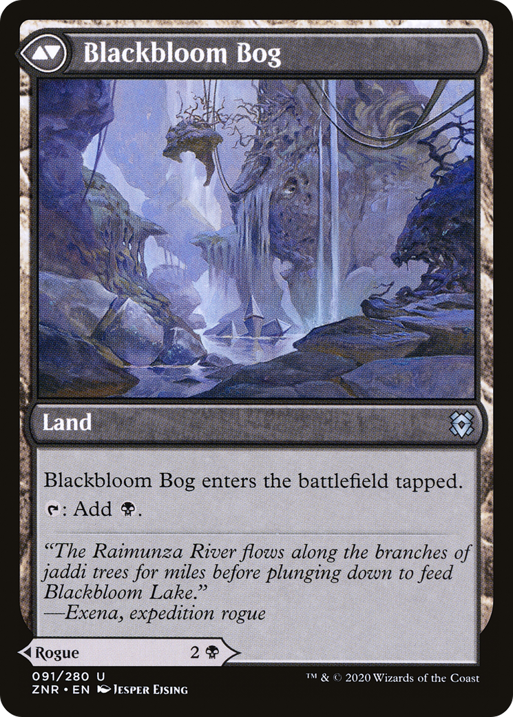 Blackbloom Rogue (ZNR-091) [Zendikar Rising] Foil