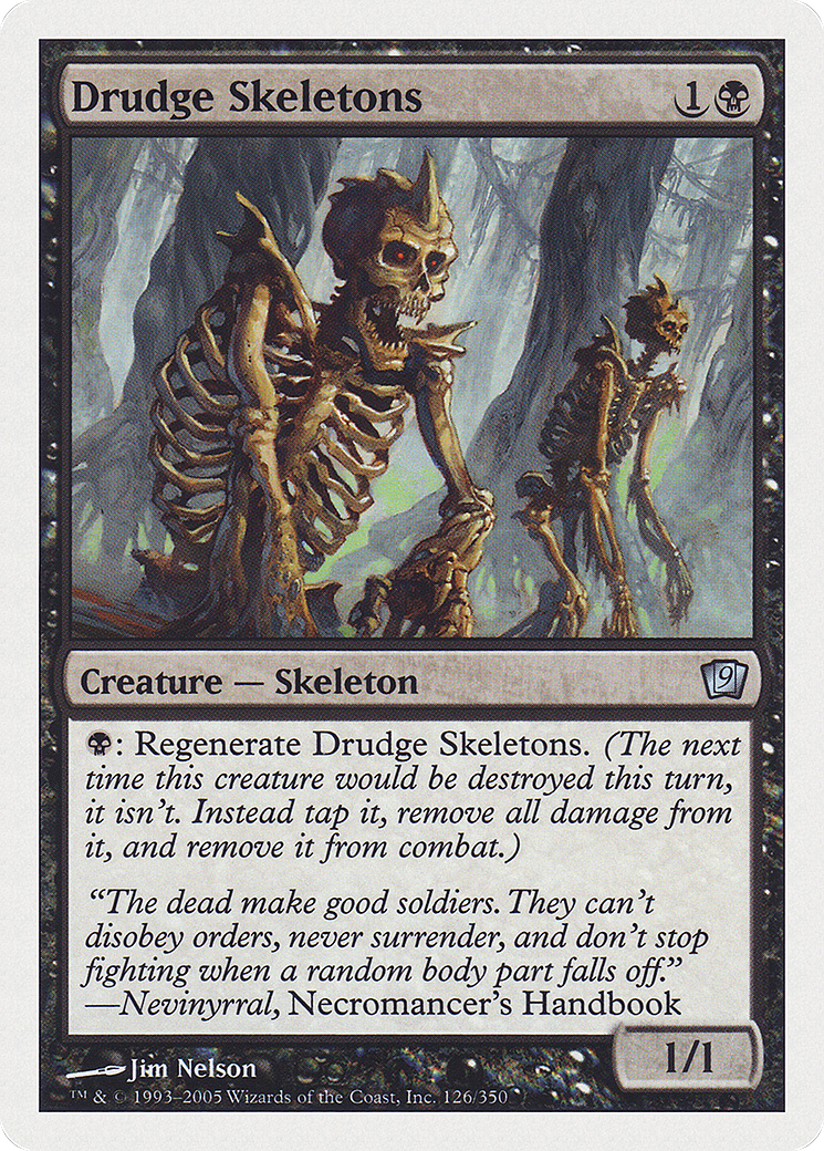 Drudge Skeletons (9ED-126) [9th Edition]