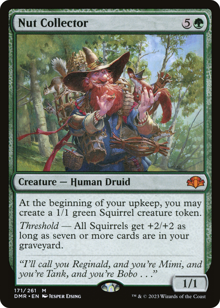 Nut Collector (DMR-171) [Dominaria Remastered] Foil