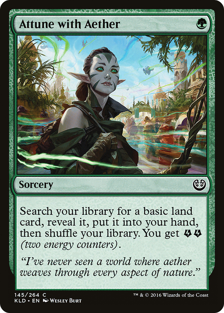 Attune with Aether (KLD-145) [Kaladesh] Foil
