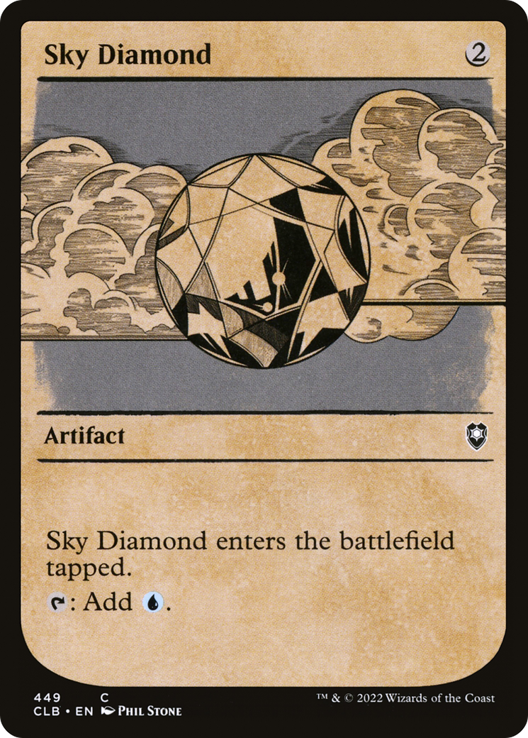 Sky Diamond (Showcase) (CLB-449) [Commander Legends: Battle for Baldur's Gate] Foil