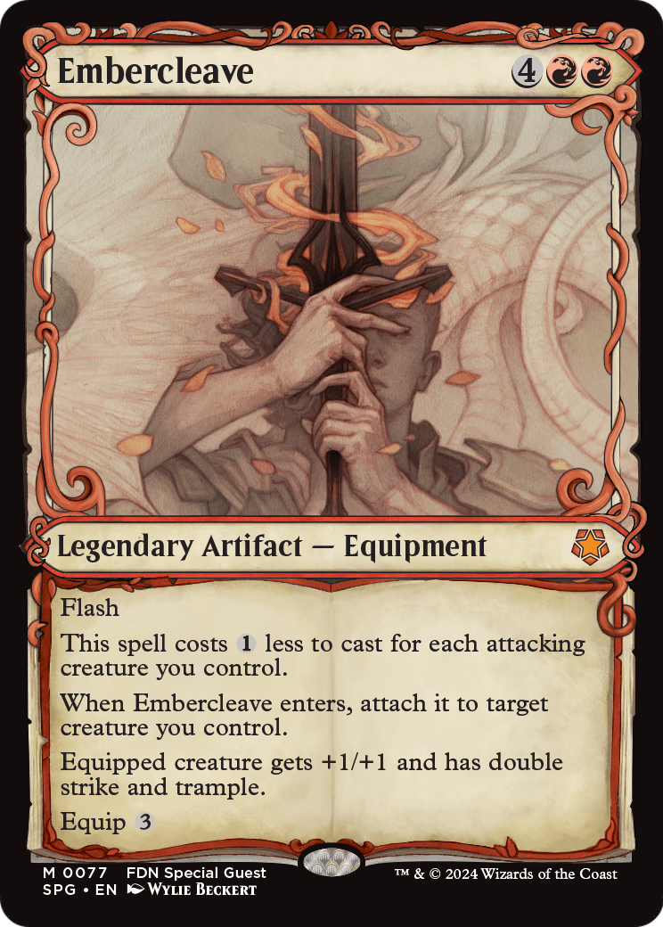 Embercleave (Showcase) (SPG-077) [Special Guests] Foil