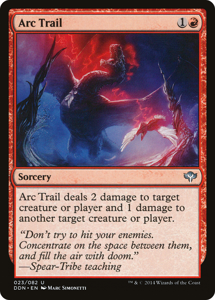 Arc Trail (DDN-023) [Duel Decks: Speed vs. Cunning]