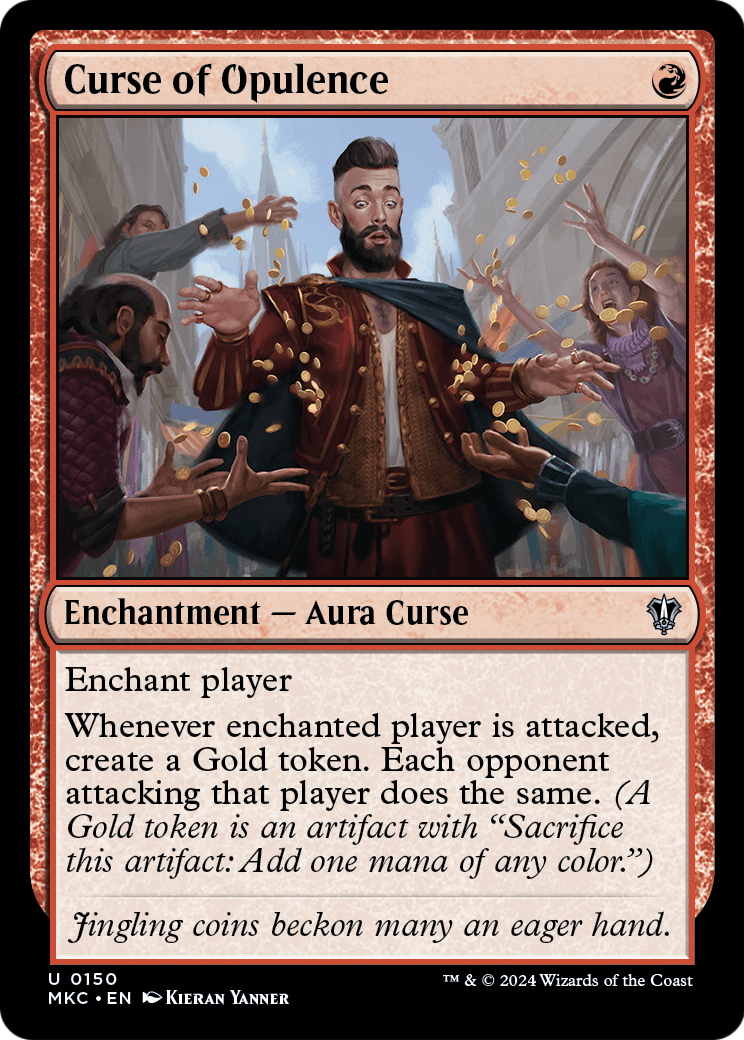 Curse of Opulence (MKC-150) [Murders at Karlov Manor Commander]