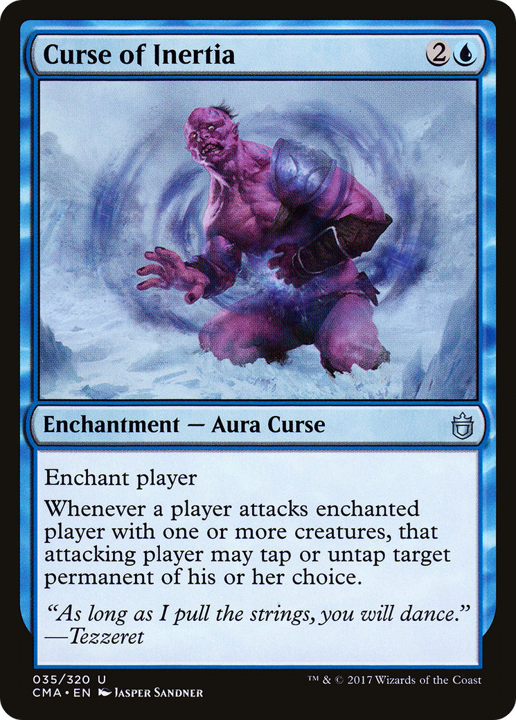 Curse of Inertia (CMA-035) [Commander Anthology]