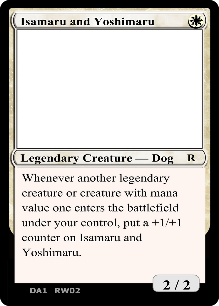 Isamaru and Yoshimaru [Unknown Event]