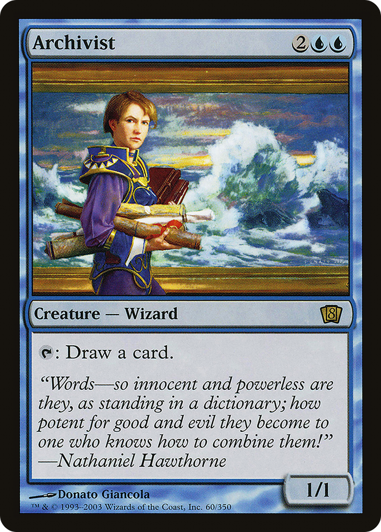Archivist (8ED-060) [8th Edition] Foil