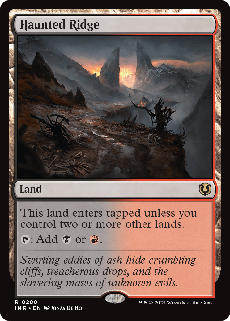 Haunted Ridge (INR-280) [Innistrad Remastered] Foil