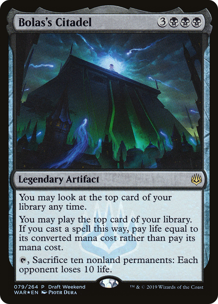 Bolas's Citadel (Draft Weekend) (LARP-079) [War of the Spark Promos] Foil