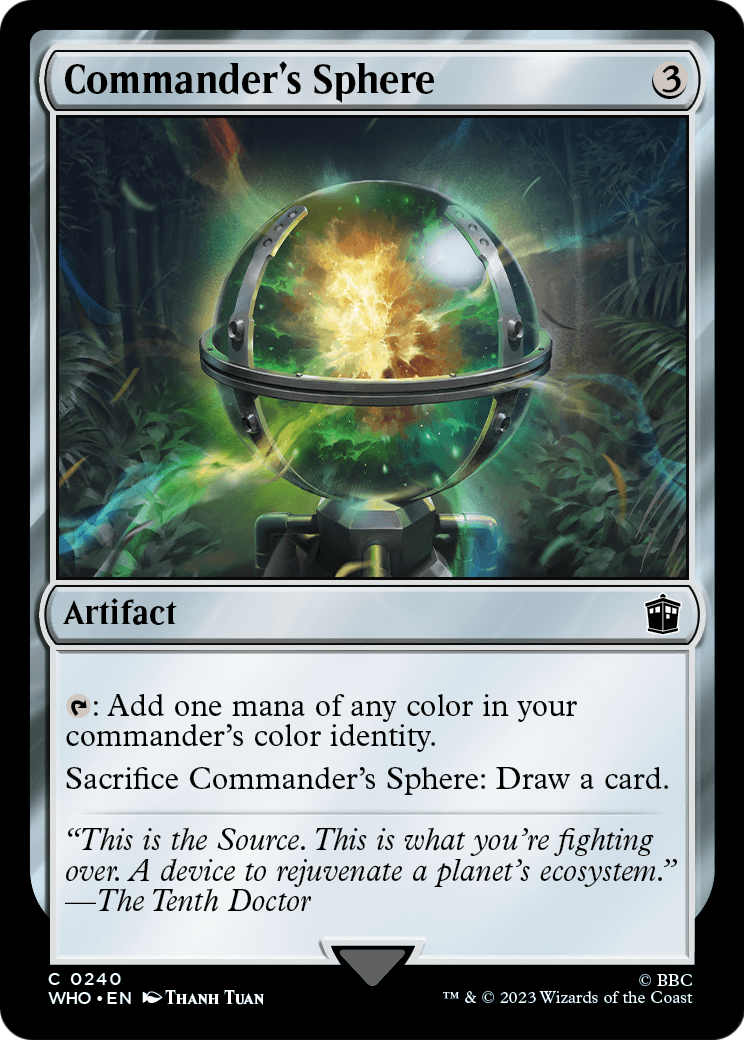 Commander's Sphere (WHO-240) [Doctor Who] Foil