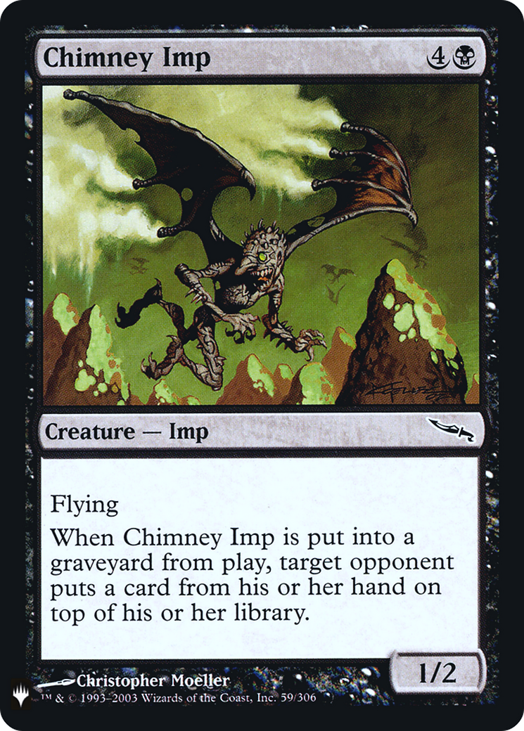 Chimney Imp (LIST-MRD-59) [The List] Foil