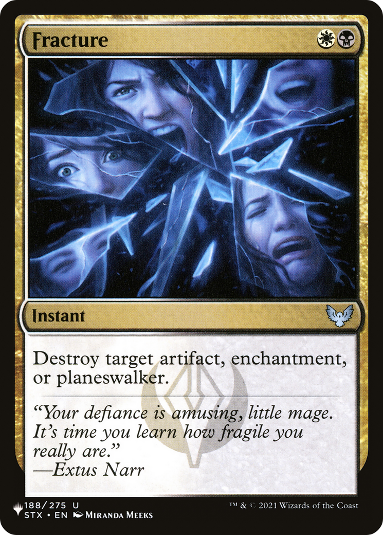 Fracture (LIST-STX-188) [The List]
