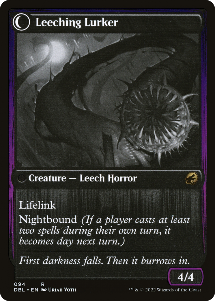 Curse of Leeches (DBL-094) [Innistrad: Double Feature] Foil