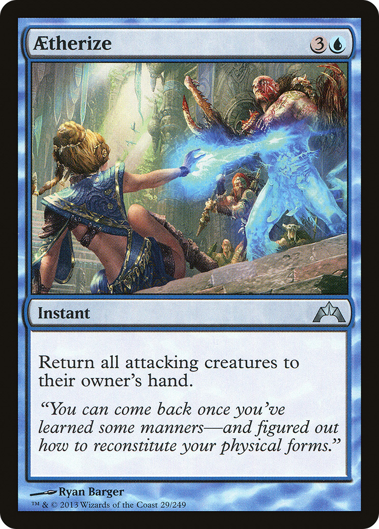 Aetherize (GTC-029) [Gatecrash] Foil