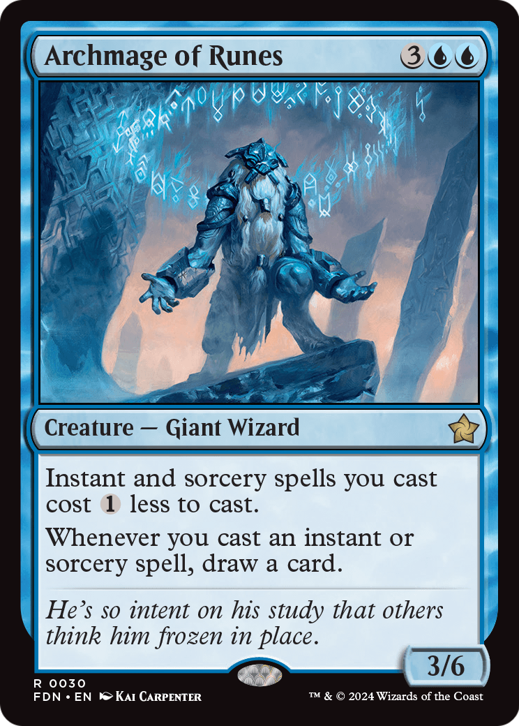 Archmage of Runes (FDN-030) [Foundations]