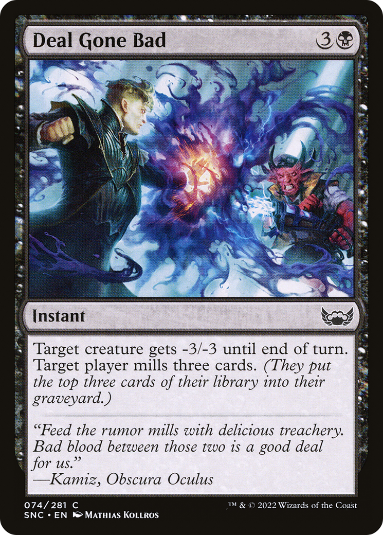 Deal Gone Bad (SNC-074) [Streets of New Capenna] Foil