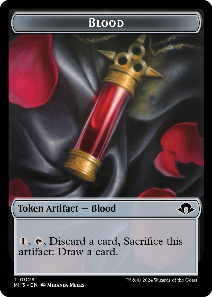 Blood (TMH3-029) [Modern Horizons 3 Tokens] Foil