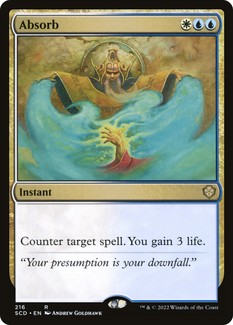 Absorb (SCD-216) [Starter Commander Decks]