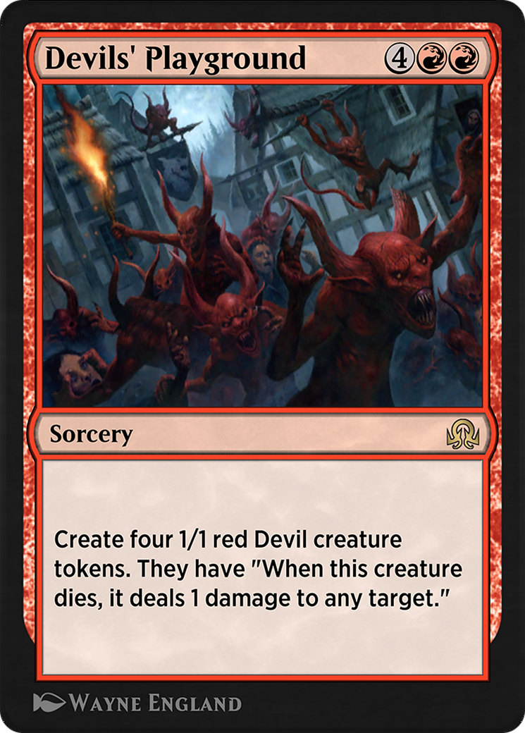 Devils' Playground (SIR-151) [Shadows over Innistrad Remastered]