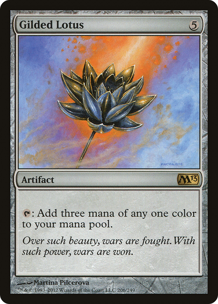 Gilded Lotus (M13-206) [Magic 2013] Foil
