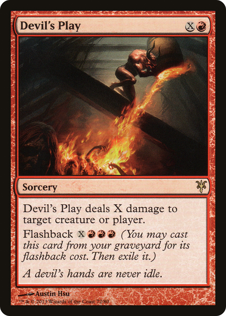Devil's Play (DDK-072) [Duel Decks: Sorin vs. Tibalt]