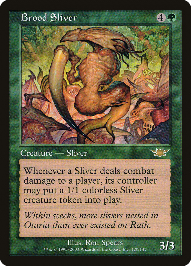 Brood Sliver (LGN-120) [Legions] Foil