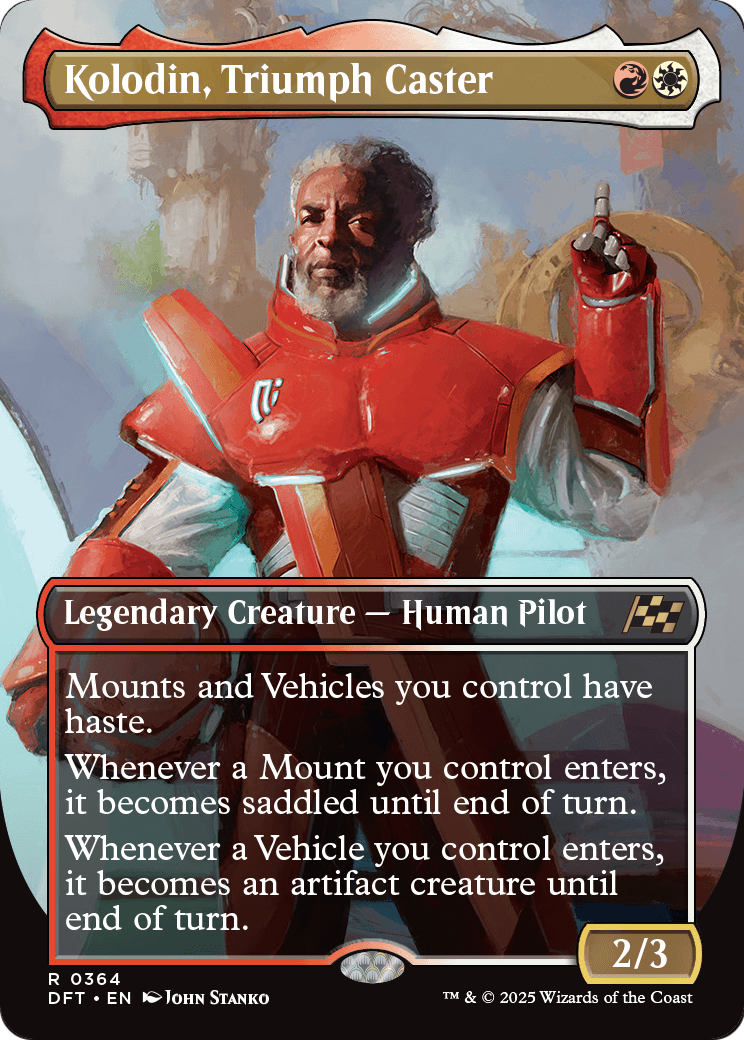 Kolodin, Triumph Caster (Borderless) (DFT-364) [Aetherdrift]
