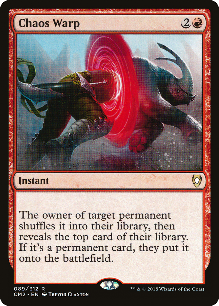 Chaos Warp (CM2-089) [Commander Anthology Volume II]