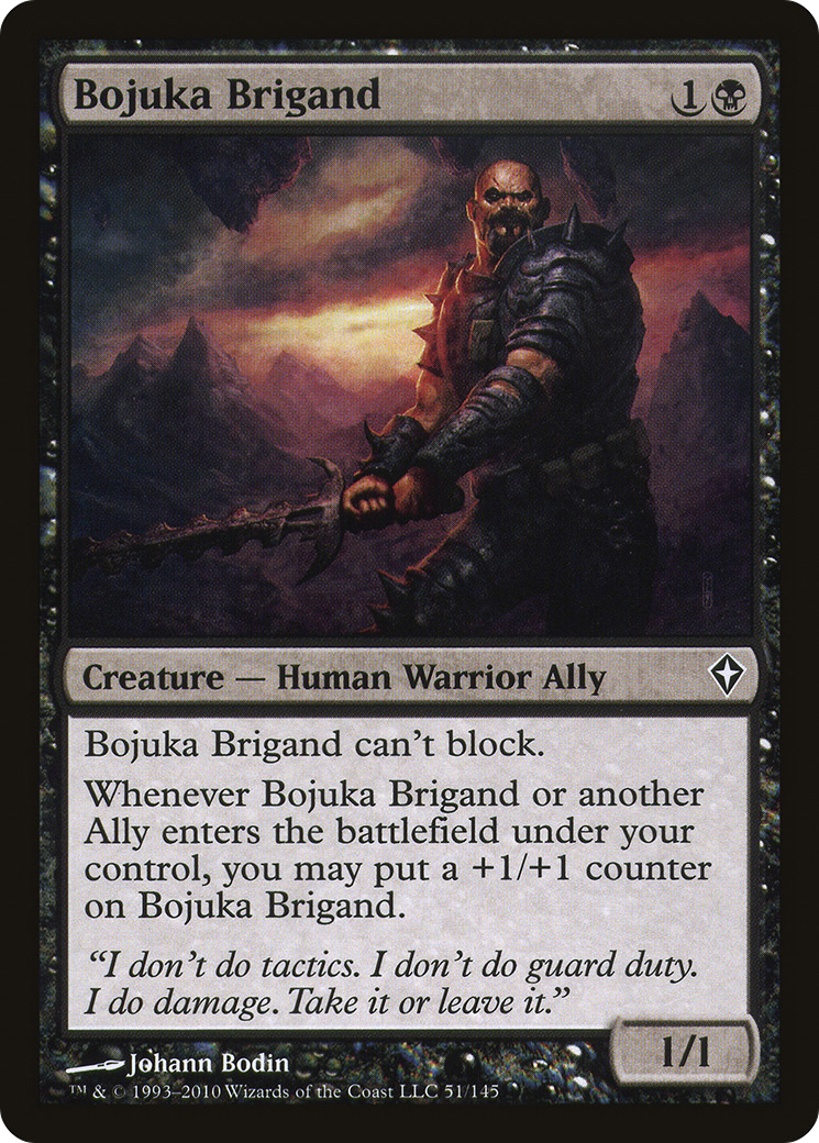Bojuka Brigand (WWK-051) [Worldwake] Foil