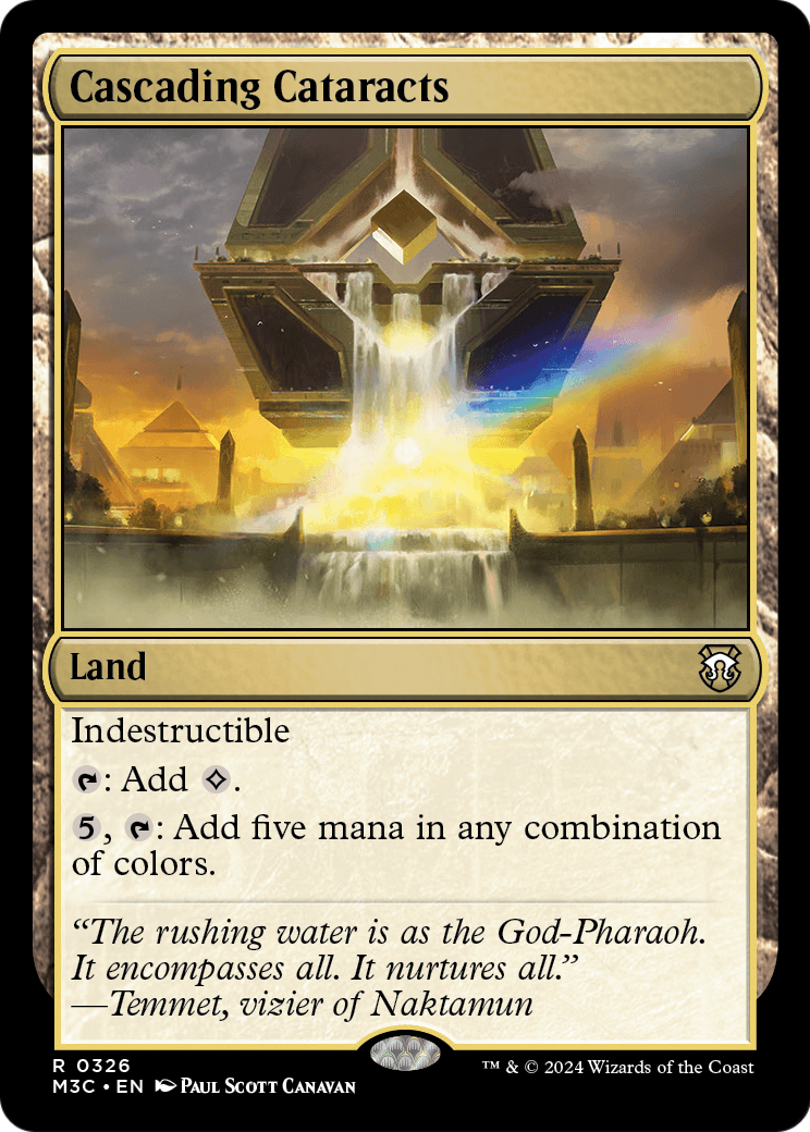 Cascading Cataracts (M3C-326) [Modern Horizons 3 Commander]