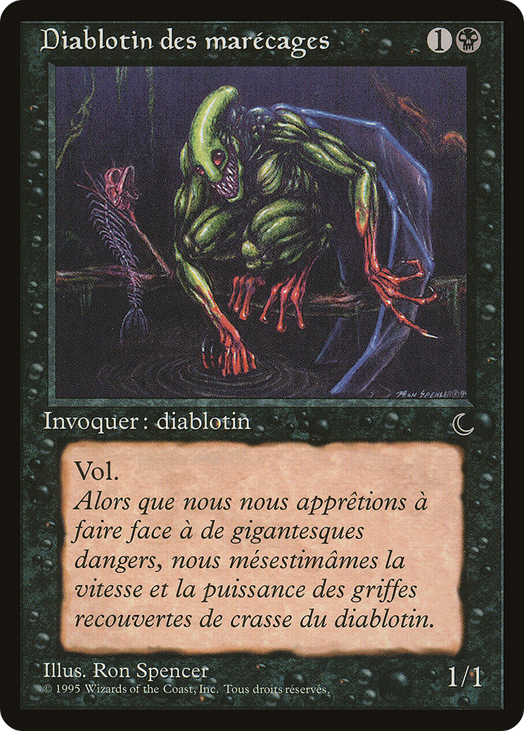 Bog Imp (French) - "Diablotin des marecages" [Renaissance]