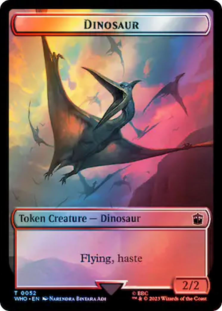 Dinosaur (TWHO-052) [Doctor Who Tokens] Foil