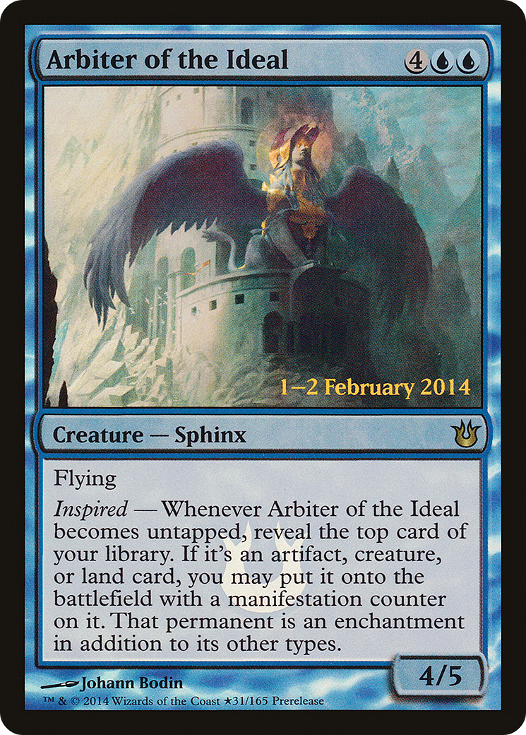 Arbiter of the Ideal (PRE-31★) [Born of the Gods Promos] Foil