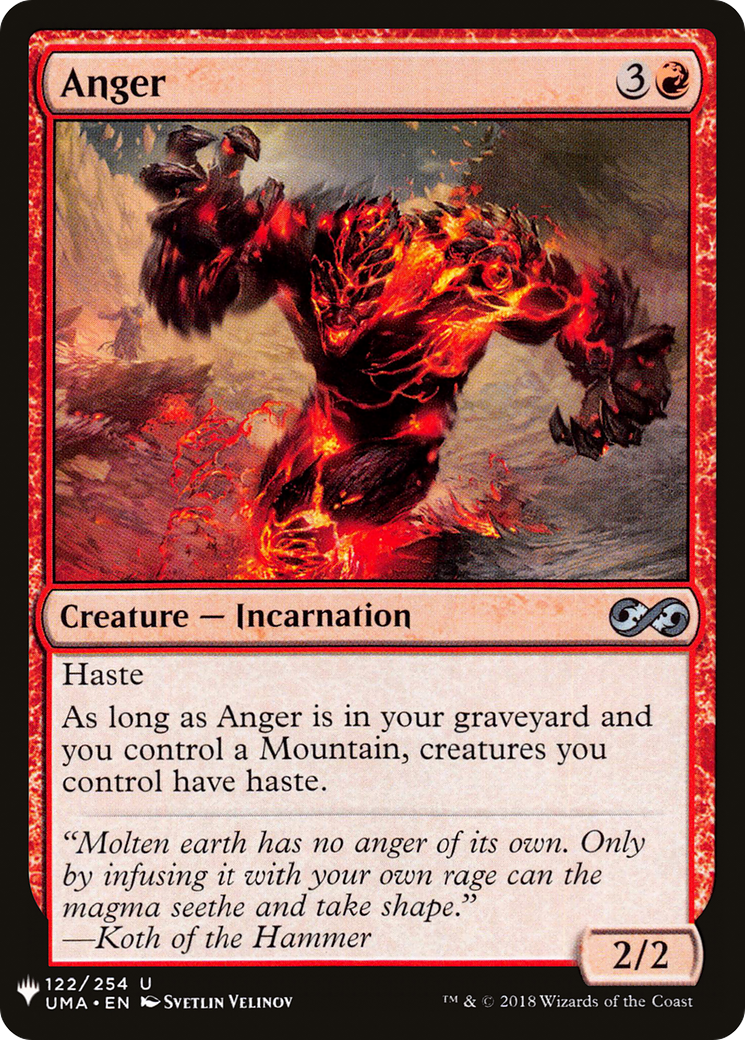 Anger (LIST-UMA-122) [The List]