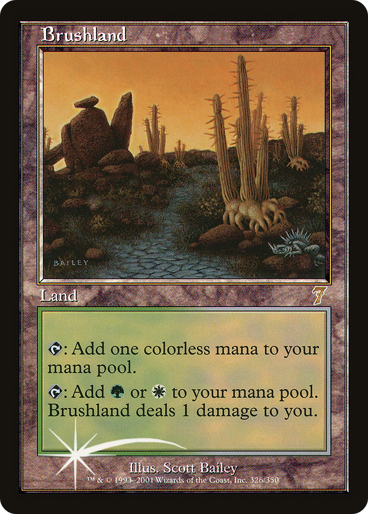 Brushland (7ED-326★) [7th Edition]