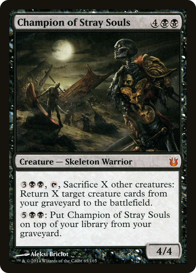 Champion of Stray Souls (BNG-063) [Born of the Gods] Foil