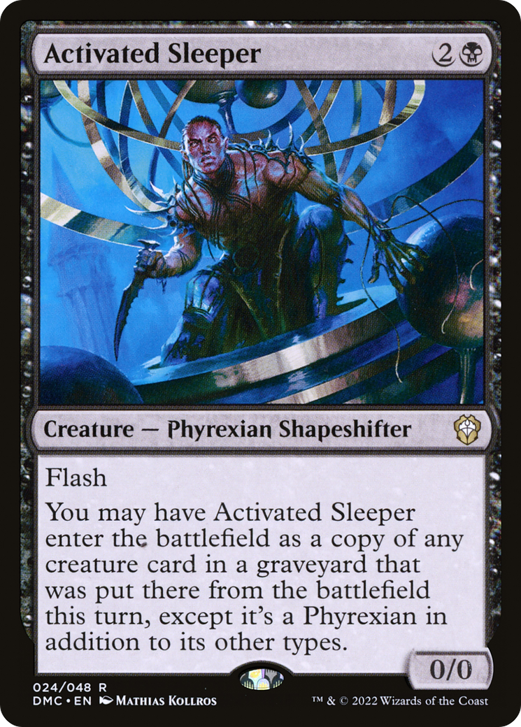 Activated Sleeper (DMC-024) [Dominaria United Commander] Foil