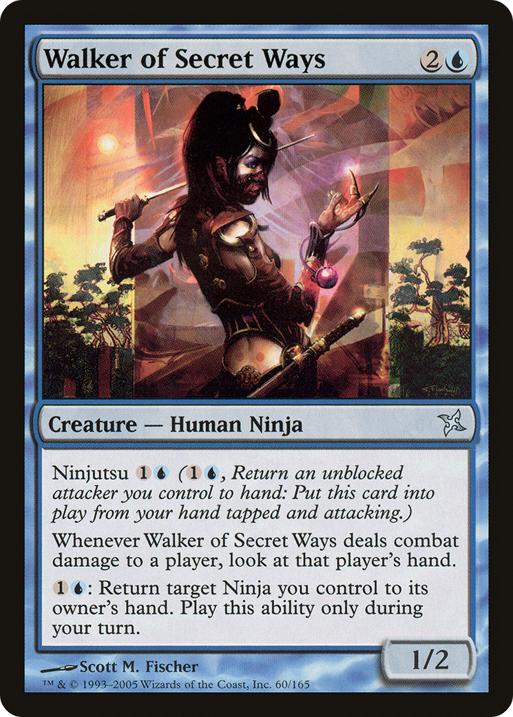 Walker of Secret Ways (BOK-060) [Betrayers of Kamigawa] Foil