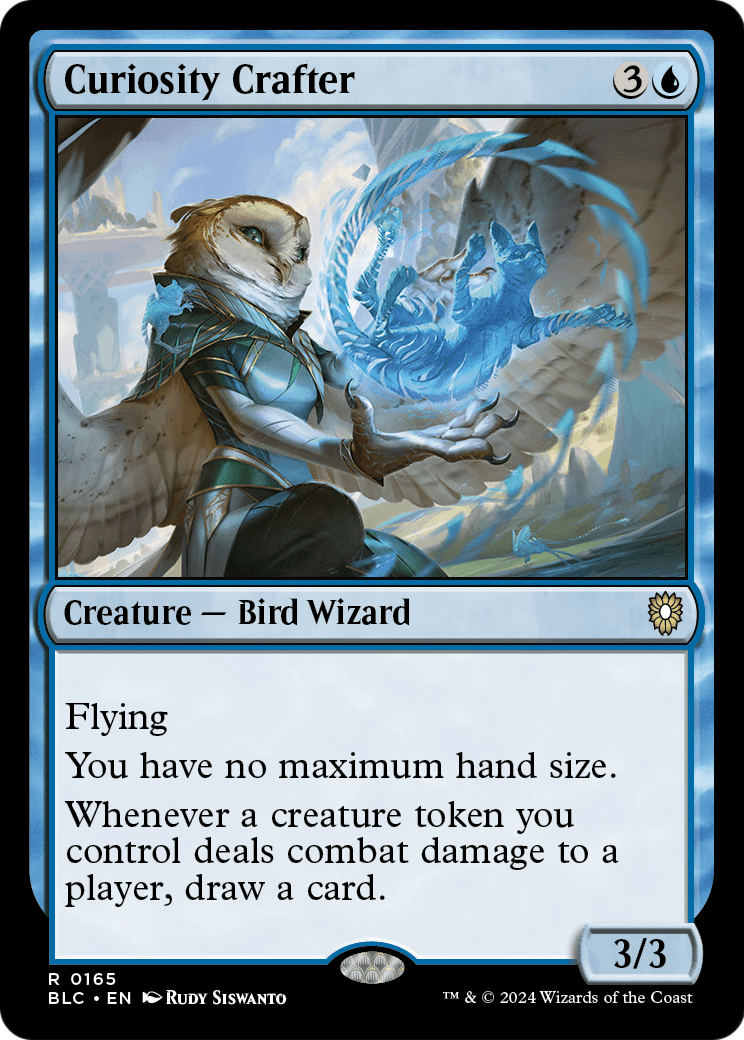Curiosity Crafter (BLC-165) [Bloomburrow Commander]