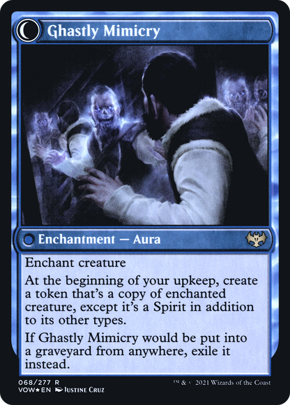 Mirrorhall Mimic (PRE-068) [Innistrad: Crimson Vow Promos] Foil
