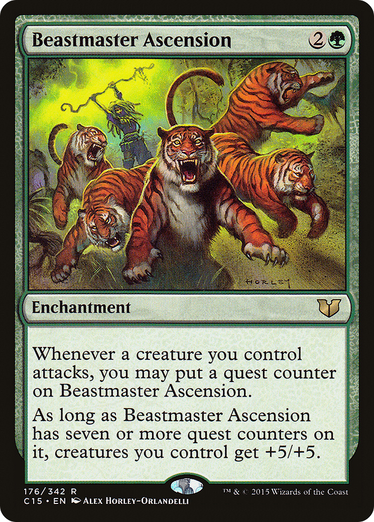 Beastmaster Ascension (C15-176) [Commander 2015]
