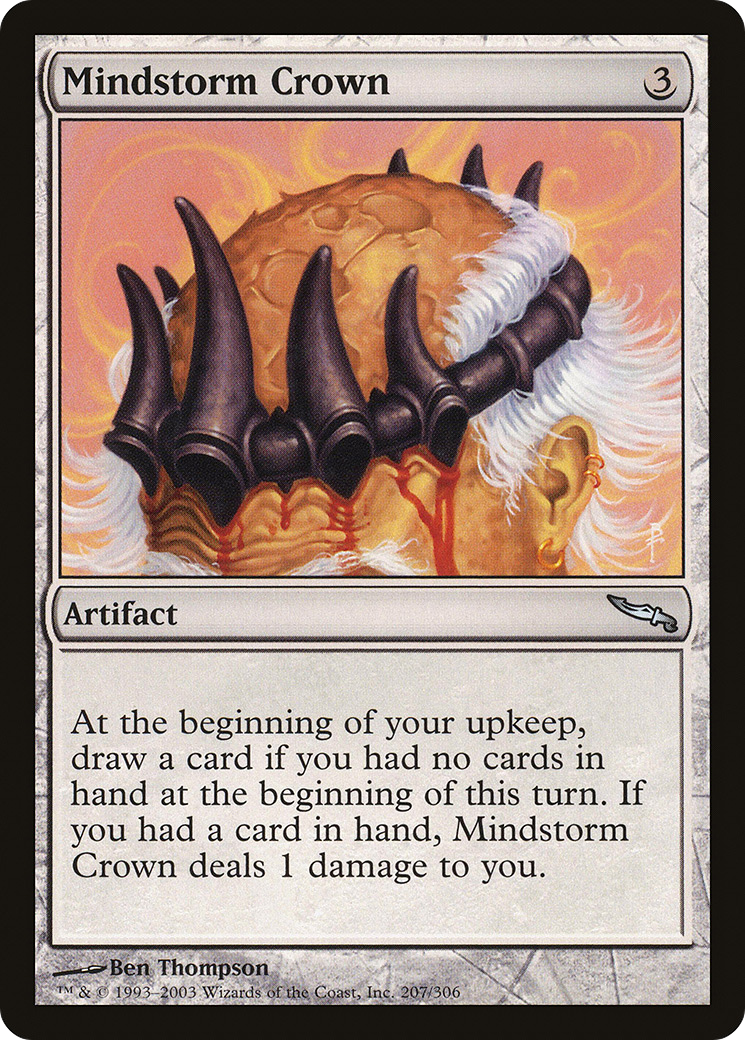 Mindstorm Crown (MRD-207) [Mirrodin]